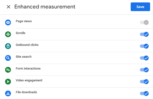 GA4 Enhanced Measurement